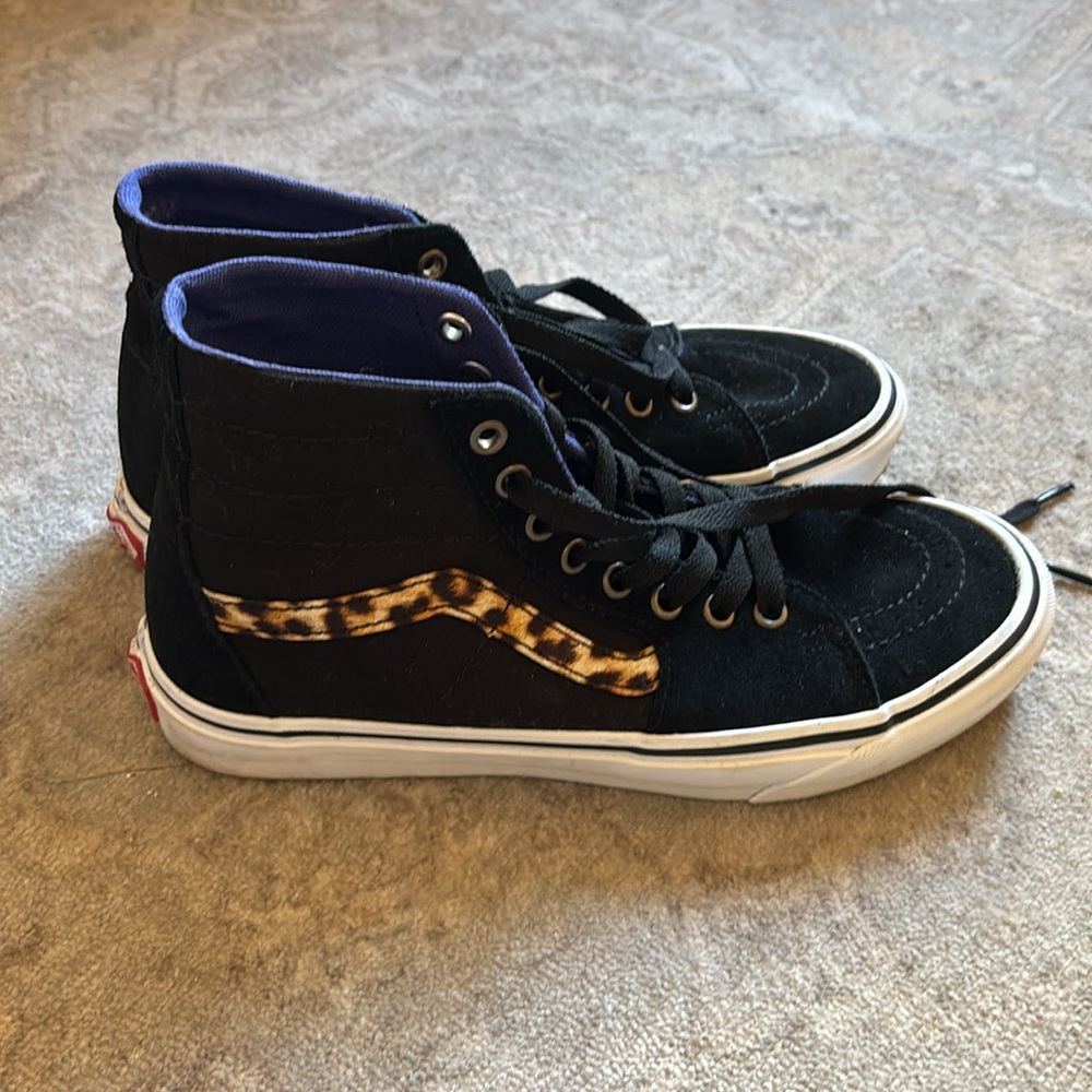 Vans Sk8-Hi Tapered Shoe Size W9, M7.5, Color 90s Grunge Black